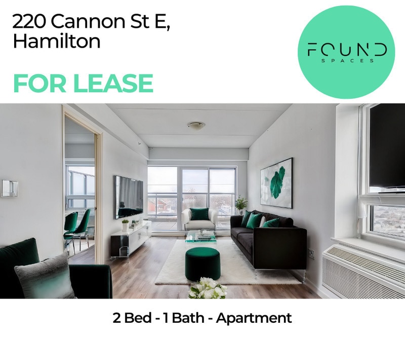 220 Cannon St E Unit 2bed, Hamilton, ON L8L 2B1 Condo for Rent in