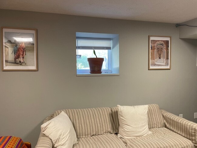 one basement window - 611 Buckingham Ln