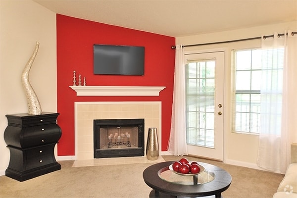 Living Room - The Crossings at Short Pump