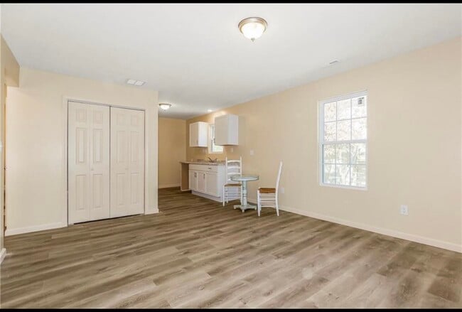 Open living room to kitchen - 1216 S Osage St