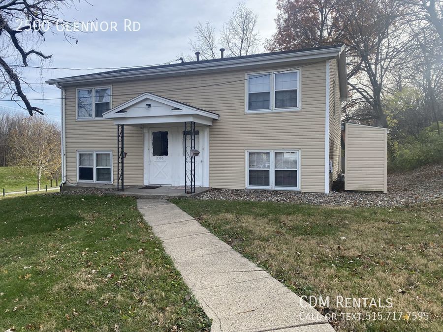 Nice duplex in great location! House for Rent in Des Moines, IA