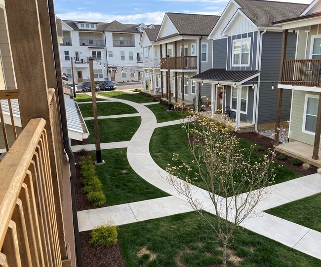 Courtyard View From Balcony - 161 Allison Way