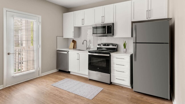 Kitchen with Stainless Steel Appliances - Summit Crossing