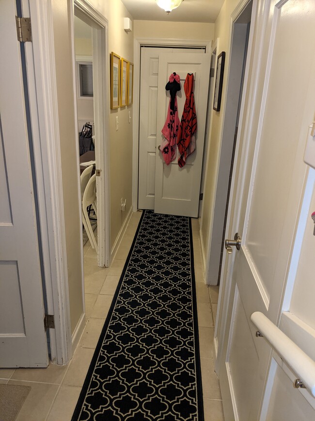 Hallway to Bathroom - 4847 Illinois Ave NW