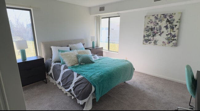 Primary Bedroom - Waterside Apartments
