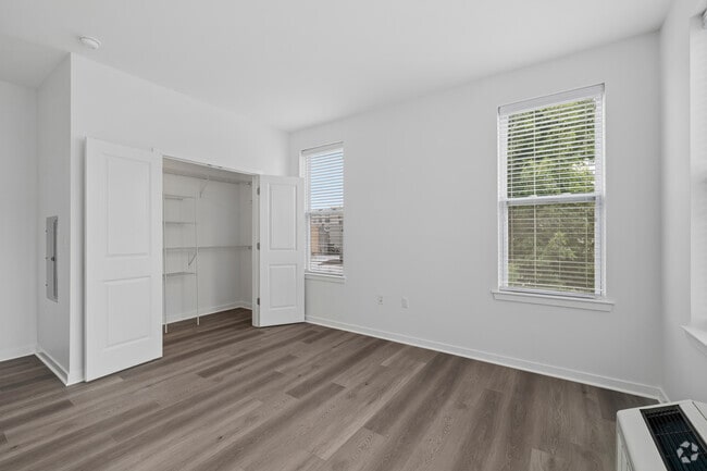 2BR, 2BA - 1,100SF - Primary Bedroom - The Green at Bloomfield