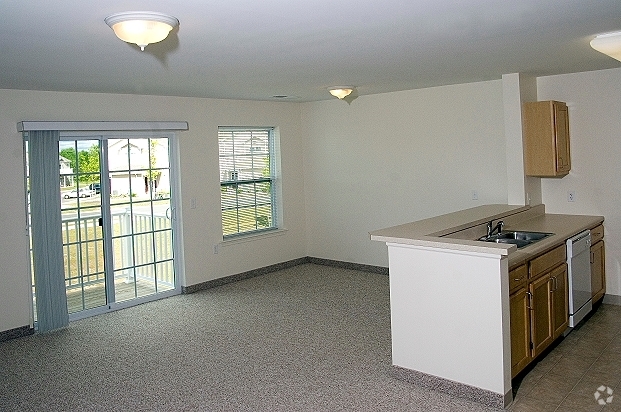 Living Room - Brookside Apartments