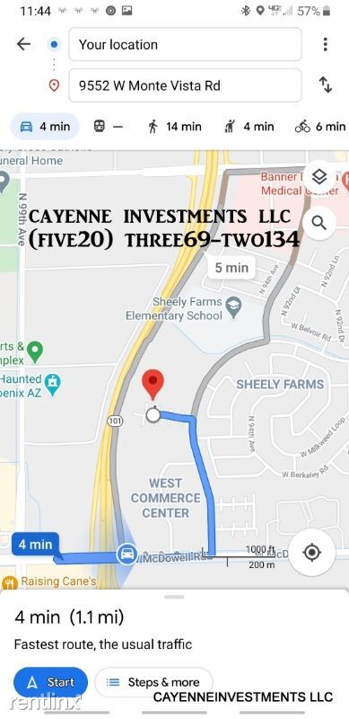 Foto del edificio - 3 br, 2 bath House - 9552 W Monte Vista Rd