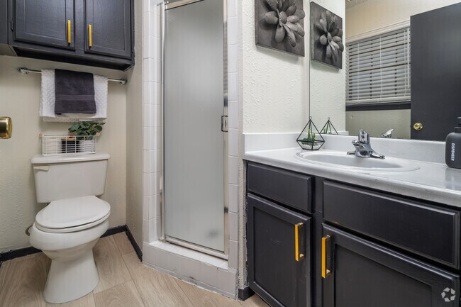 2HAB, 3BA - 1125SF el baño 02 - The Row