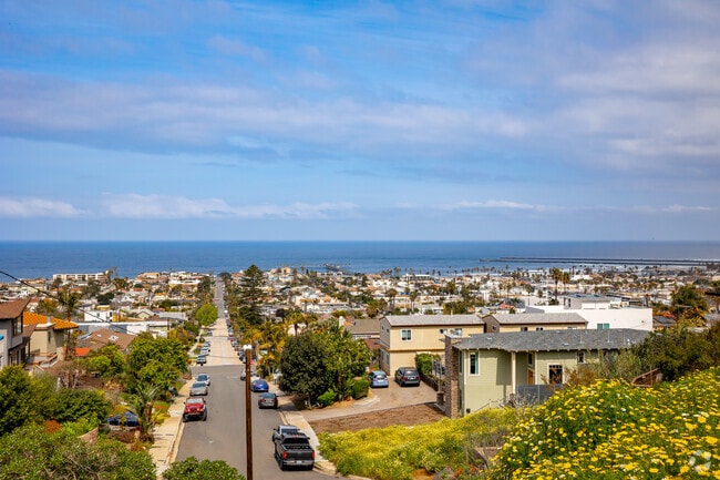 The Real OB Lookout is a scenic view from Point Loma Heights looking into Ocean Beach.
