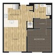 1 Bed, 1 Bath B