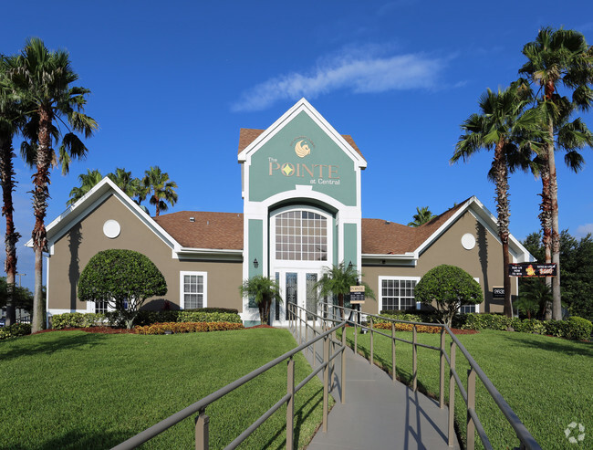 Clubhouse Exterior - Pointe at Central