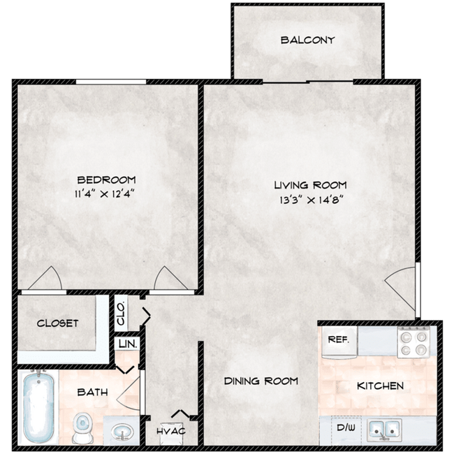 Interior Photo - Kingsborough Apartments