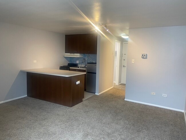Living Room to Kitchen - Vida Apartments