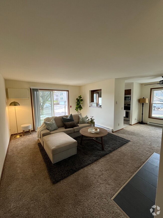 Bright, Sunny, Spacious Living Rooms - High Point Commons Apartments