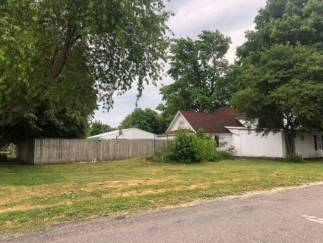 Fenced backyard - 400 N Cherry St