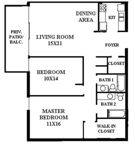 The Heritage at White Pond – 2BD Standard