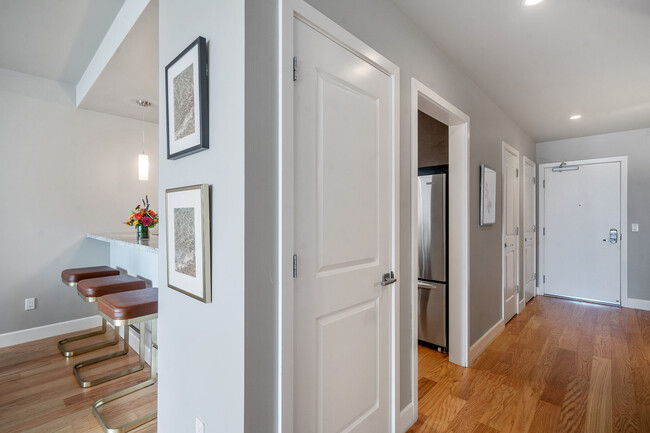 Separate pantry closet, coat closet, AND storage closet - 77 Van Ness Ave