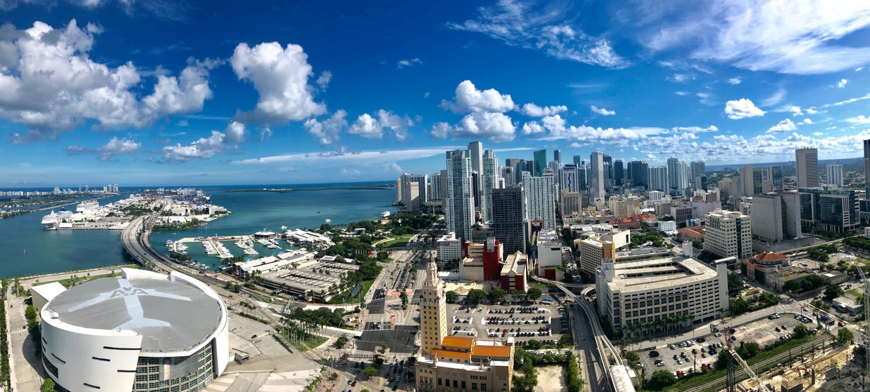 This will be your view from Balcony and Apt - 888 Biscayne Blvd