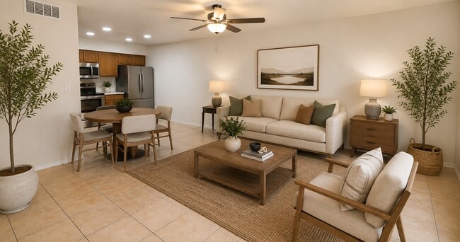 Digitally staged for Inspiration - 6131 E Greenway St