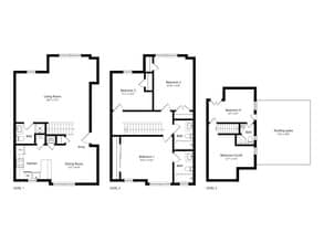5 bed 4 bath townhouse - 1122U