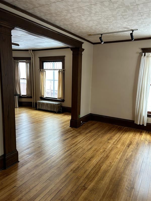 Refinished hardwood floors and original woodwork - 3113 14th Ave S
