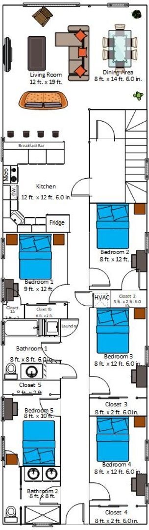 Building Photo - HUGE 5BED/2 bath in Wicker Park! Designer ...