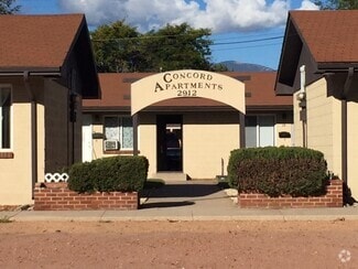 Front view - Concord Apartments