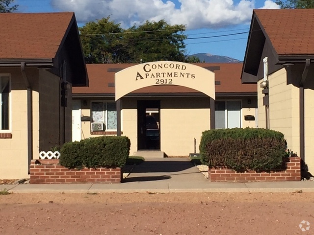 Front view - Concord Apartments