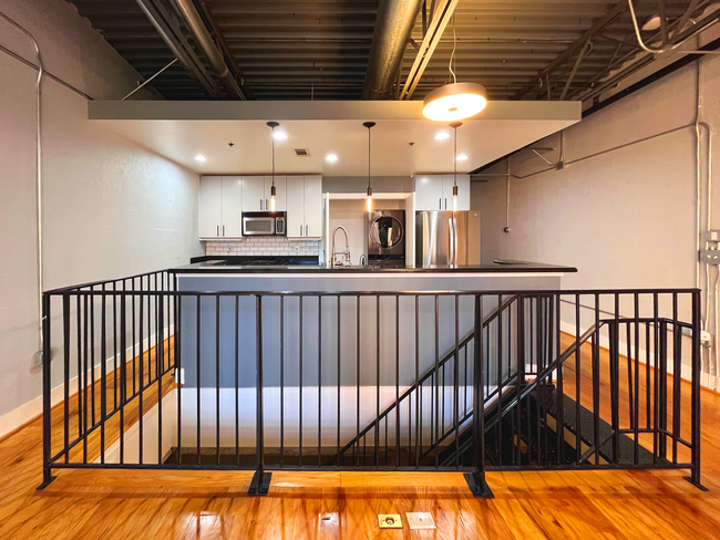Kitchen from Living Room - 33 Ponce de Leon Ave NE