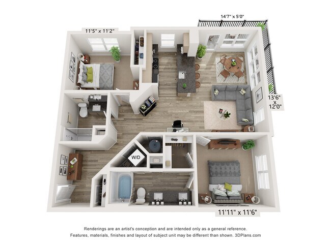 Interior Photo - The Station Apartments