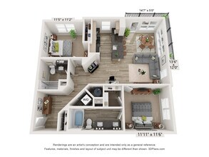 Interior Photo - The Station Apartments