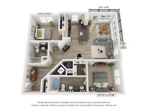 Interior Photo - The Station Apartments
