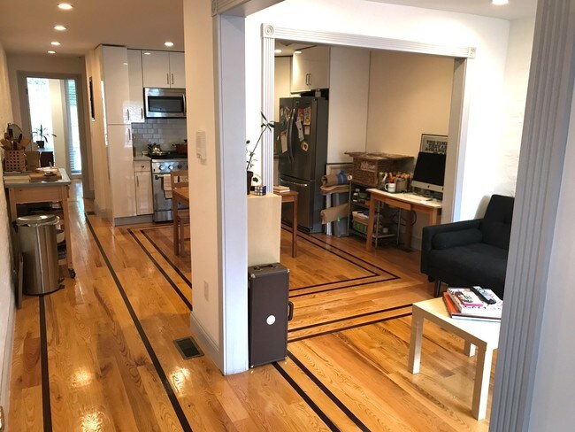 View from the front door - 144A Hull St