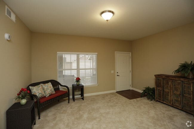 ADA Living room - Heights at Delaware Ridge