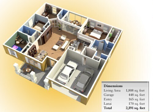 lay out of the unit - 2108 24th NW Ave