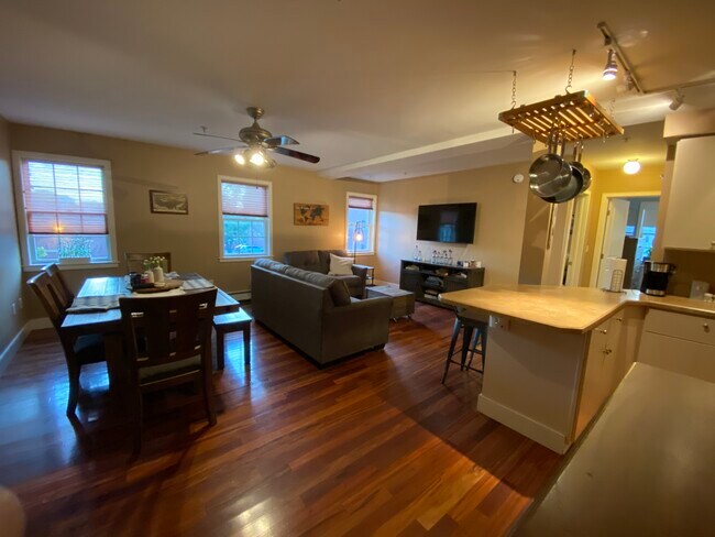 Main living, dining, kitchen - 85 Albany St
