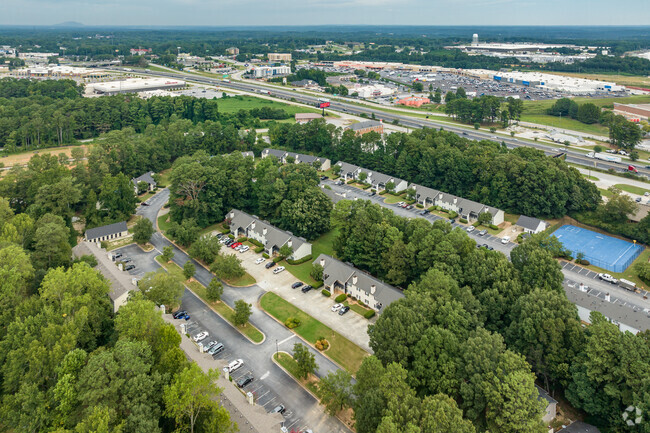 Aerial - Tall Oaks Apartments & Villas