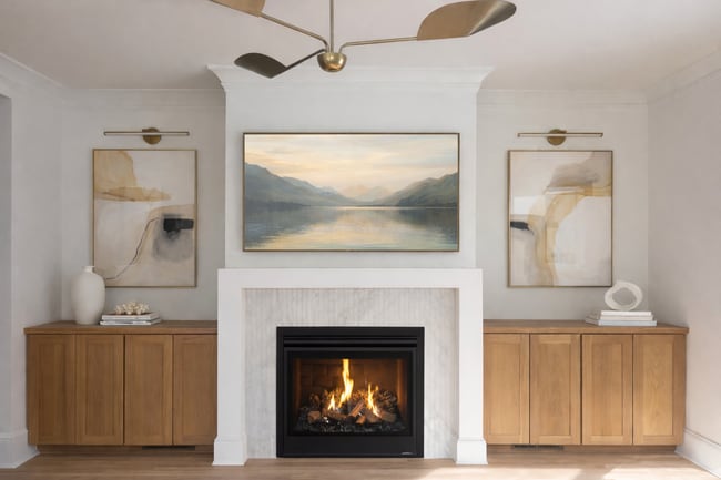 living room - ai staging - 1028 E Meadow Pl