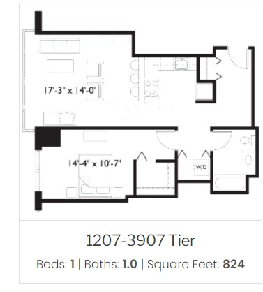 Floor Plan - 2 E Erie St