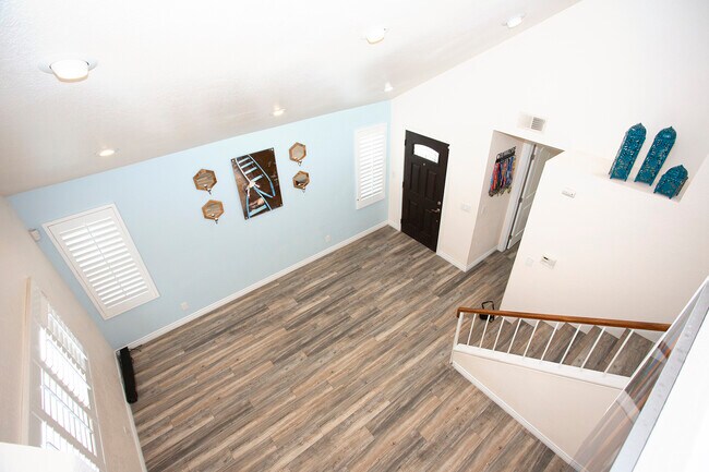 Living room from above - 26031 Clifden Ct