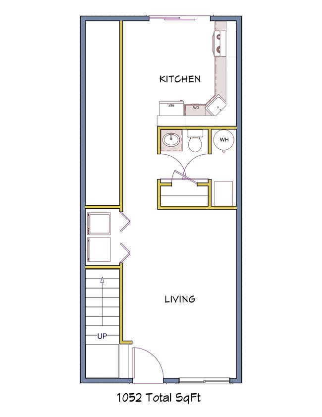 2BR/1.5BA Townhouse 1of2 - Regal Townhomes