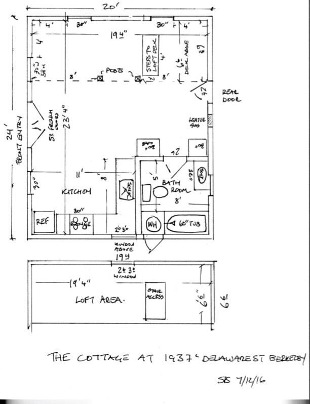 floor plan - 1937 Delaware Street