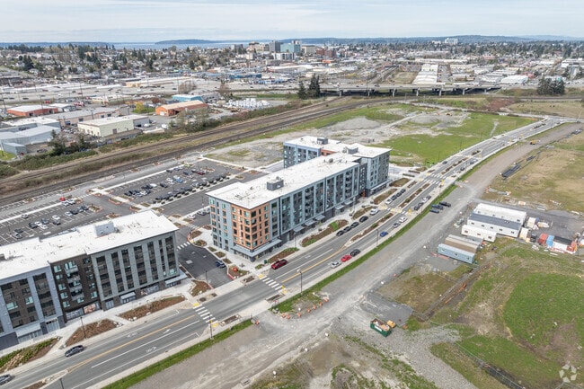 Aerial Photo - Riverfront Everett