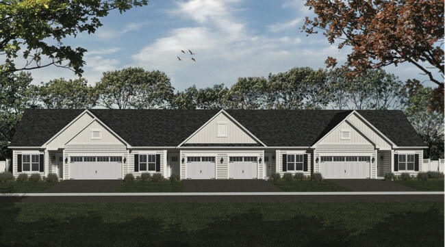 Sample exterior of building - Erie Ridge Townhomes