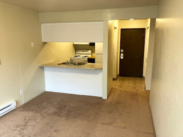 One bed/One Bath living area - West Midtown Village