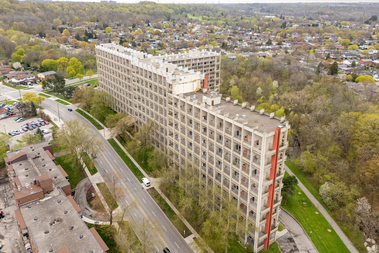 Aerial Photo - Parkview Terrace Hamilton