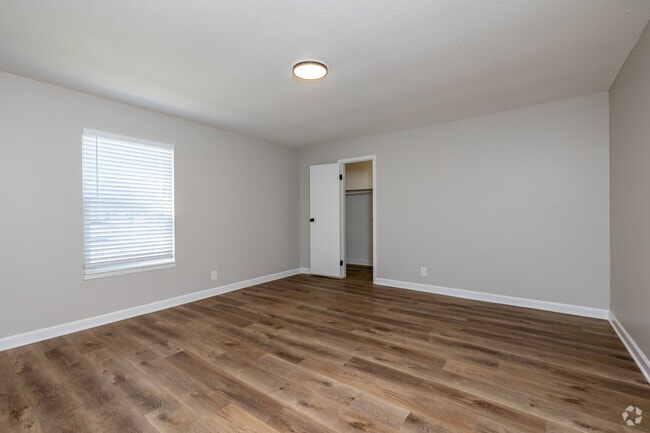 3BR, 1BA - 1074 SF - Master Bedroom - 87th Street Apartments
