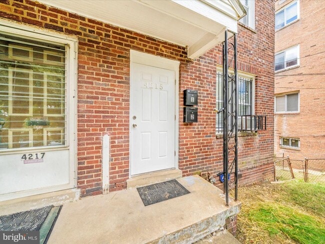 Front of Building - 4215 Dix St NE Townhome