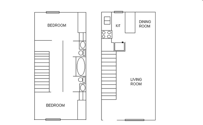 2HAB/1.5BA - Tamarack Village Apartments